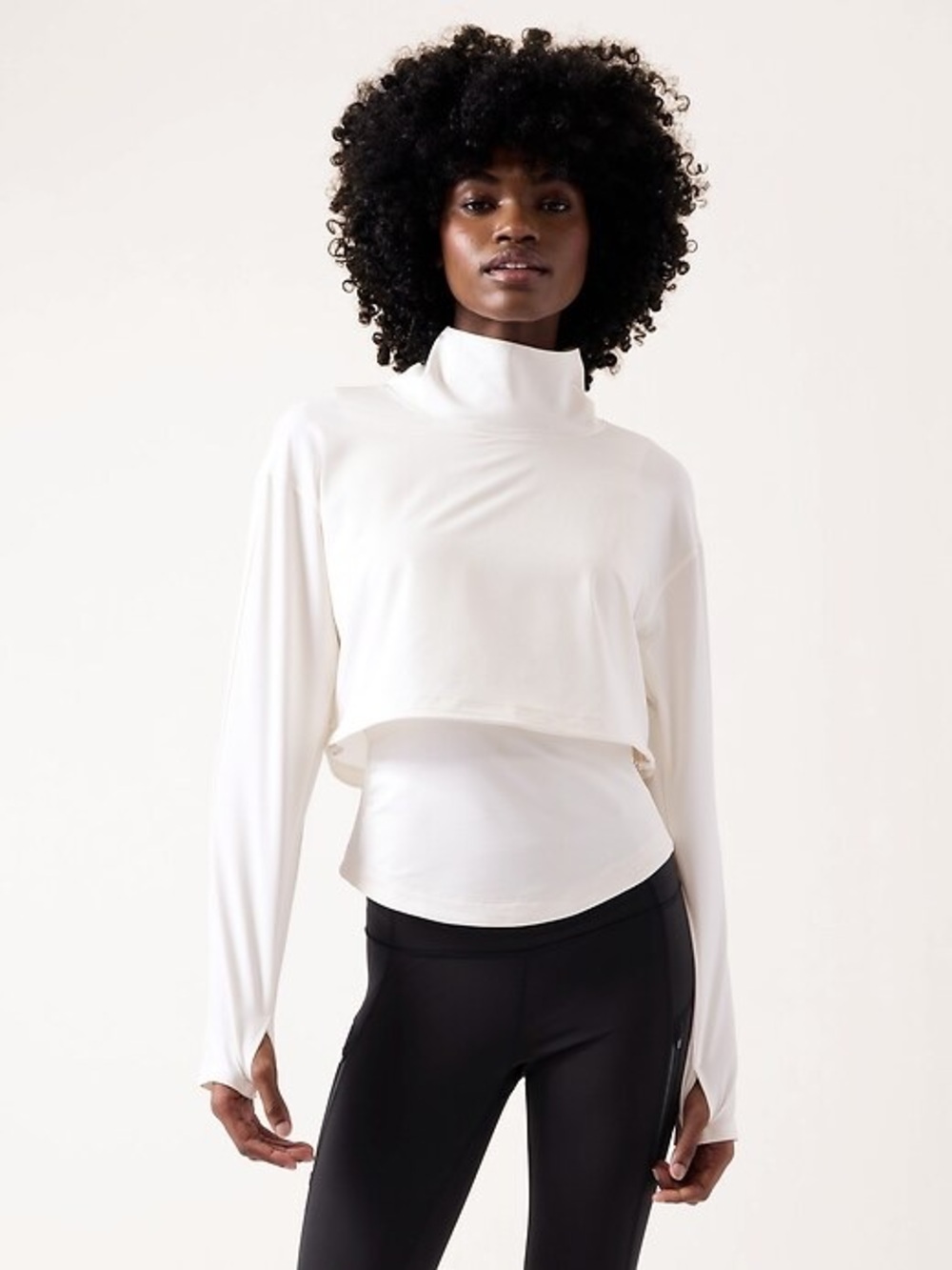 Athleta Whistler Hybrid Top
